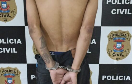 Assaltante que participou de grave assalto e apontaram arma na cabeça de moradora é preso em Rondonópolis