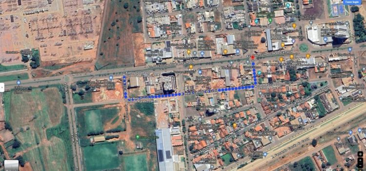 Setrat vai interditar trecho da Avenida Júlio Campos na manhã do domingo (21) para instalar poste de energia