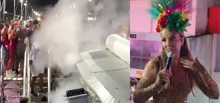 Após blasfêmia com apocalipse, explosão em trio de Ivete deixa dois feridos e provoca caos; assista