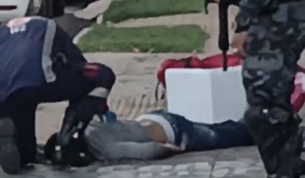 Criminoso é baleado durante tentativa de roubo no centro de Rondonópolis; vídeos