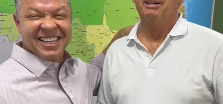 Ao lado de Cláudio, Bolsonaro convida para ato de filiação do PL em Rondonópolis