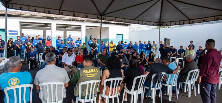 Prefeitura inaugura ‘Almoxarifado Central’ do Sanear no Parque Universitário