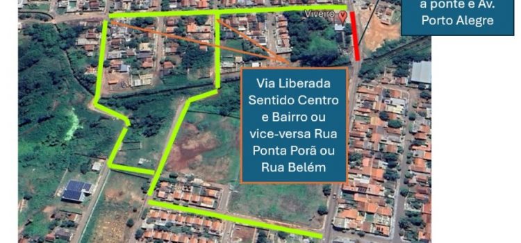 Rua José Barriga será interditada a partir de amanhã (07)
