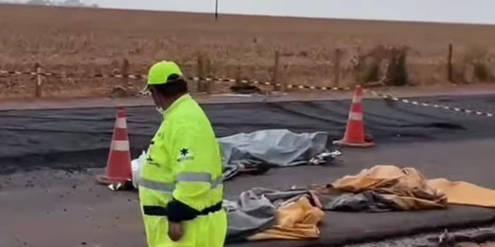 Trabalhadores morrem esmagados por rolo compressor nas obras de duplicação da BR-163; vídeo
