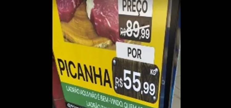Após remover faixa “antipetista”, frigorífico faz novo anúncio