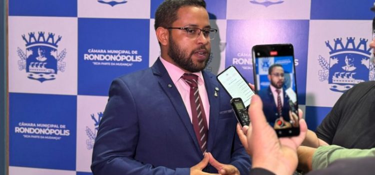 Câmara de Rondonópolis aprova projeto de Alikson para instalar detectores de metais nas escolas