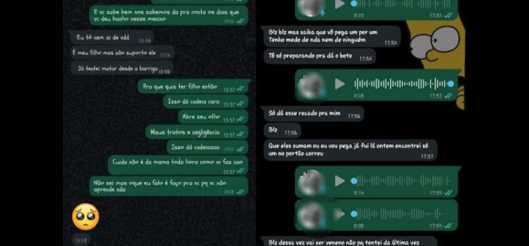 Casal ‘diabólico’ obrigava bebê a comer fezes e fazia sobrinhos assistirem sexo em MT; veja prints