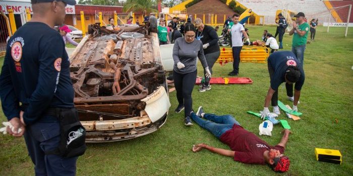 Gestão Cláudio capacita quase 300 profissionais em atendimento pré-hospitalar