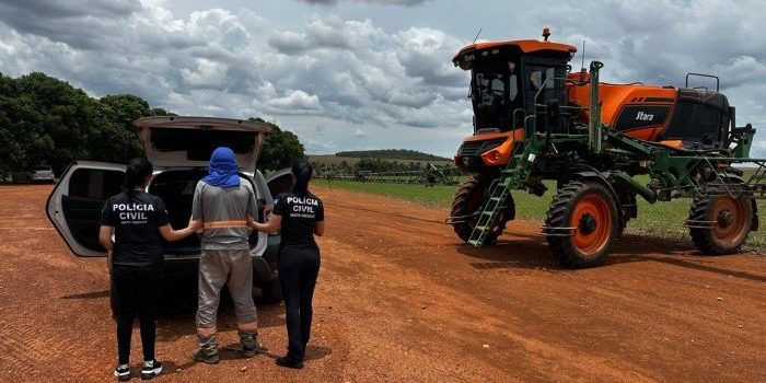 Maníaco acusado de estuprar a própria filha adolescente e é preso trabalhando em fazenda