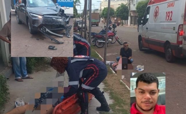 Morre motociclista envolvido em gravíssimo acidente em Rondonópolis