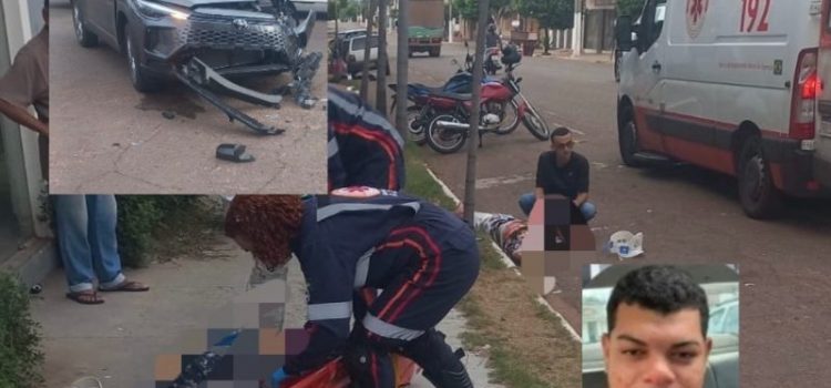 Morre motociclista envolvido em gravíssimo acidente em Rondonópolis