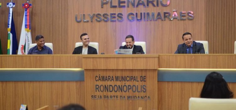 Personal trainers são homenageados em sessão solene na Câmara de Rondonópolis