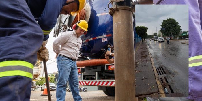Sem alagamentos: Uso de tecnologia evidencia melhora em pontos críticos com primeiras chuvas em Rondonópolis; vídeos