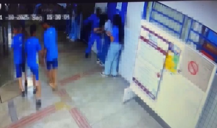 Vídeo forte mostra adolescente esfaqueando colega dentro de escola em Rondonópolis