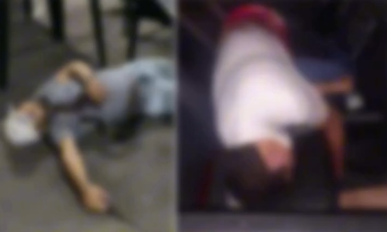 Vídeo forte mostra homens mortos após brigarem por causa de mulher em bar em MT