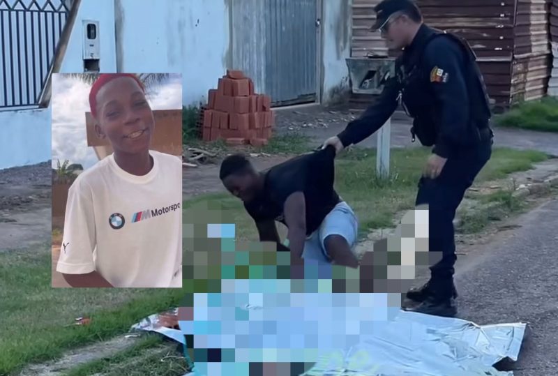 Adolescente é assassinado por criminosos no meio da rua em MT; vídeo desesperador