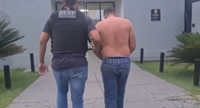 Caçada da Derf: estelionatário acusado de receptação é cercado em empresa e capturado em Rondonópolis; vídeo