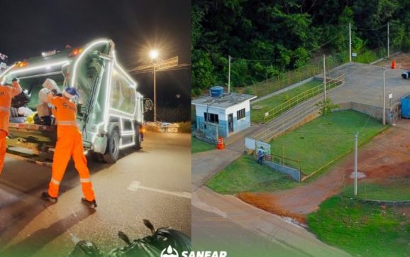 Coleta de lixo, ecopontos e agências do Sanear não funcionarão no feriado de Natal