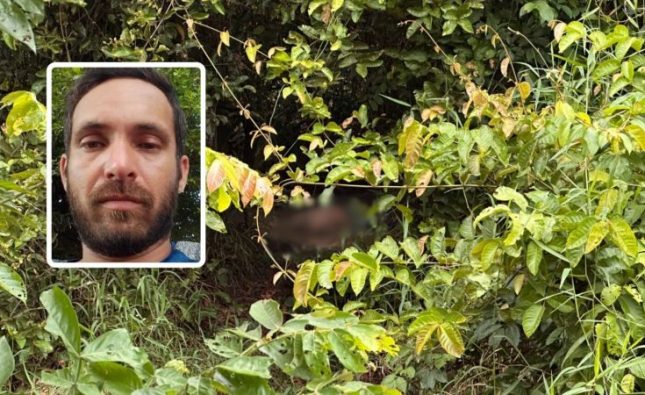 Corpo decapitado com cabeça entre as pernas é encontrado às margens de rio em MT; vídeo