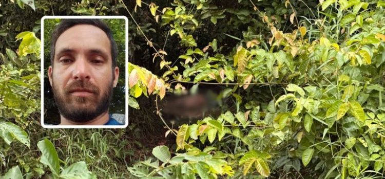 Corpo decapitado com cabeça entre as pernas é encontrado às margens de rio em MT; vídeo