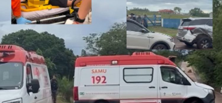 Criança de 4 anos morre no Hospital Regional após acidente entre três veículos em Rondonópolis; vídeo