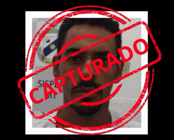 Detento faz fuga de ‘cinema’ de presídio, tenta enganar PMs mas acaba preso em Rondonópolis