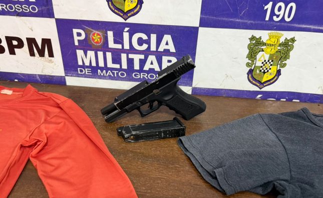 Dupla planeja roubo, foge da PM e garupa fica estropiado após queda de moto em Rondonópolis