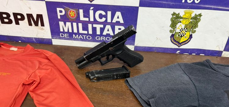 Dupla planeja roubo, foge da PM e garupa fica estropiado após queda de moto em Rondonópolis