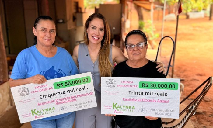 Kalynka Meirelles destina recursos para ONGs de proteção animal e emociona protetores com gesto de cuidado e compromisso