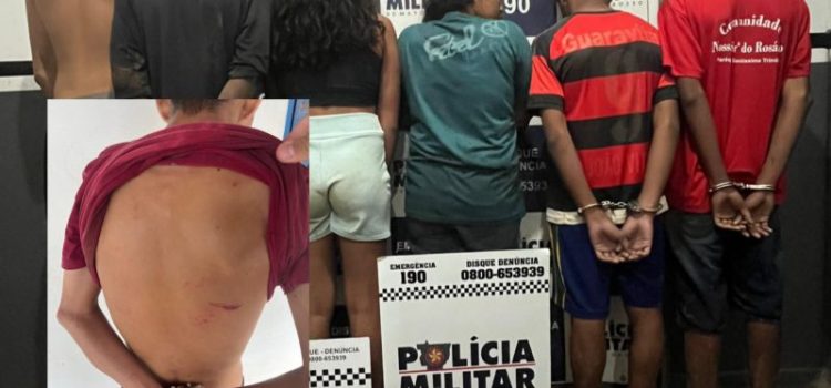 PM resgata vítima de salve à beira da morte e prende 6 faccionados em MT; “estavam amolando a faca para matá-lo”