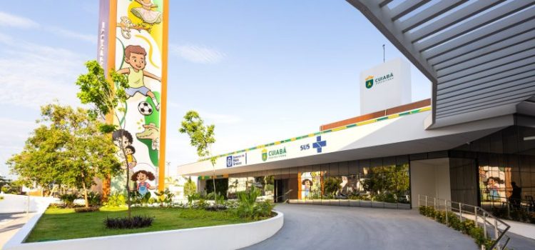 Prefeito Abilio inaugura primeiro Centro Médico Infantil de MT com presença do governador