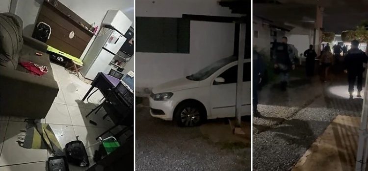 Desconfiada de ‘chifre’, mulher surta e quebra tudo dentro de quitinete em MT; vídeo