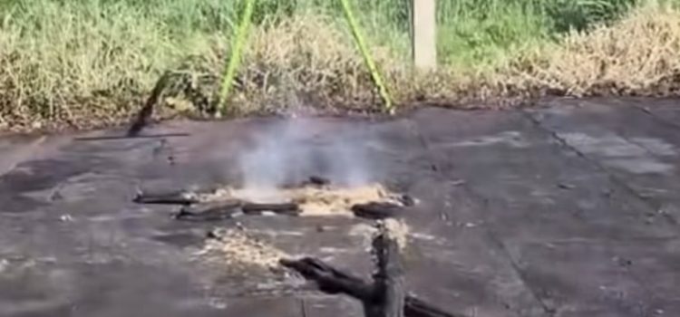 Espaço infantil é incendiado e destruído na entrada do Jardim Ipanema em Rondonópolis; vídeo