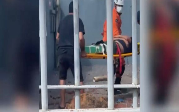 Explosão em fossa durante manutenção deixa morador com fraturas graves em MT