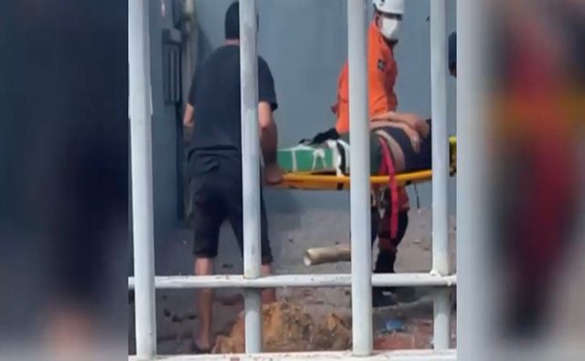 Explosão em fossa durante manutenção deixa morador com fraturas graves em MT