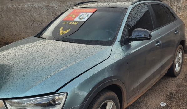 Homem é detido dando ‘rolê’ com Audi clonado da namorada em Rondonópolis