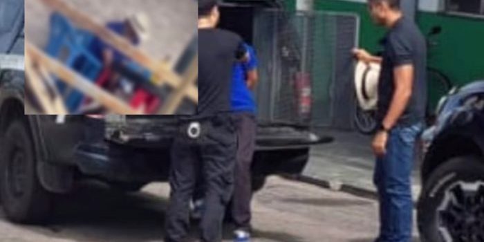 Homem é filmado abusando de cadela em via pública e acaba preso em MT; assista