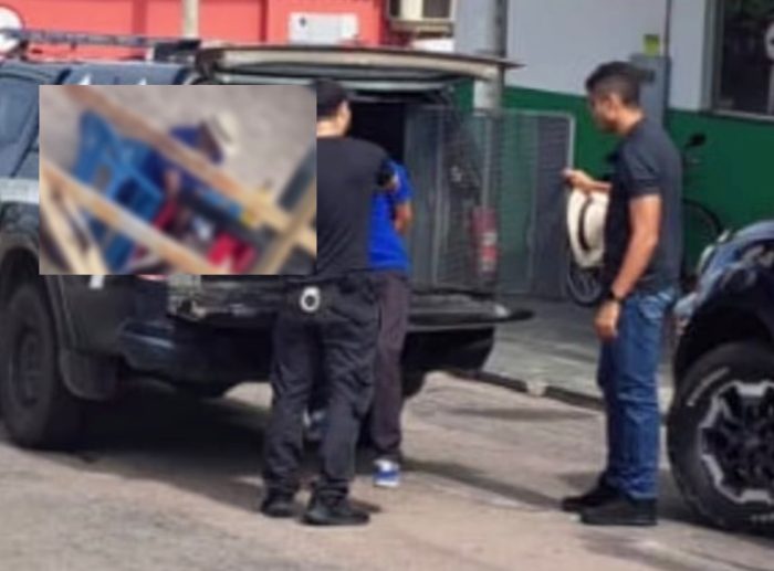 Homem é filmado abusando de cadela em via pública e acaba preso em MT; assista