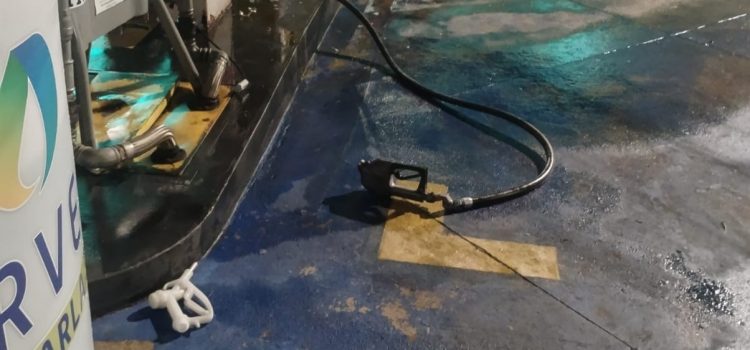 ‘Lunático’ tenta incendiar posto de combustíveis e acaba preso em Rondonópolis