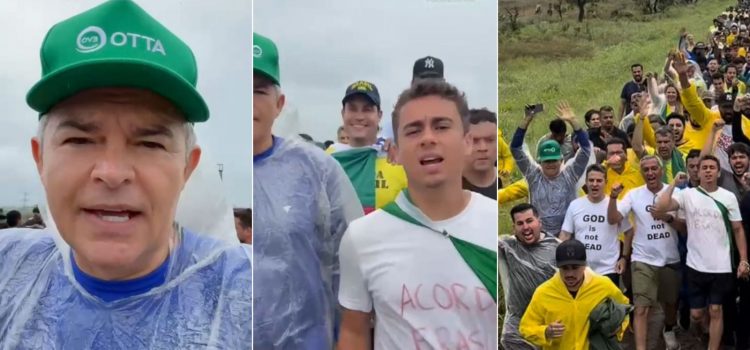 Medeiros se junta à Caminhada pela Liberdade e reforça defesa da liberdade de Bolsonaro e dos presos do 8 de janeiro