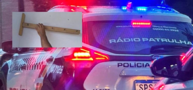 Menor ameaça mãe com faca e quase racha a cabeça dela com varal em Rondonópolis; vítima filmou as agressões