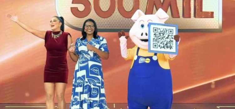 Moradora de Rondonópolis leva R$ 500 mil no Programa Silvio Santos