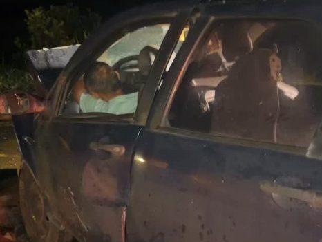 Motorista morre e 2 ficam feridos em rodovia de MT; imagens fortes