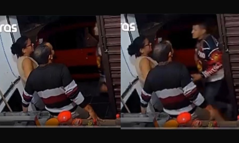Repórter vai avisar vizinha que está sendo corna e acaba levando surra; veja vídeo