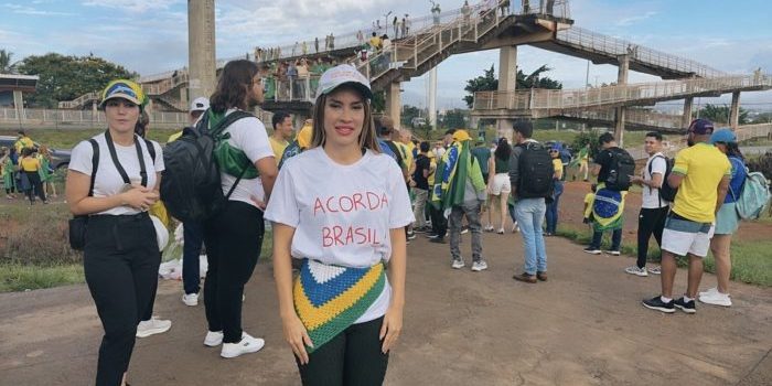 Vereadora Kalynka Meirelles chega a Brasília na caminhada final do movimento Acorda Brasil
