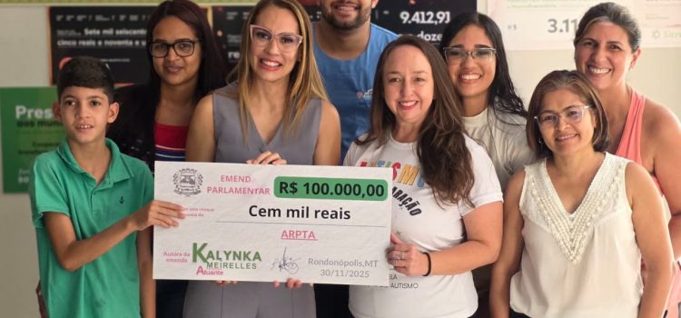 Vereadora Kalynka Meirelles destina emenda parlamentar de R$ 100 mil à ARPTA