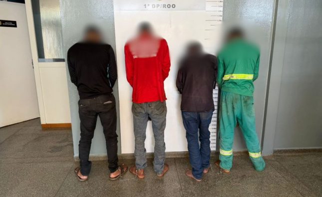 Vídeo mostra prisão de estuprador de vulnerável, assassino e mais dois em Rondonópolis; crimes somam 50 anos de cadeia