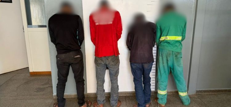 Vídeo mostra prisão de estuprador de vulnerável, assassino e mais dois em Rondonópolis; crimes somam 50 anos de cadeia