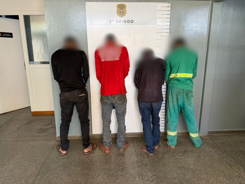 Vídeo mostra prisão de estuprador de vulnerável, assassino e mais dois em Rondonópolis; crimes somam 50 anos de cadeia
