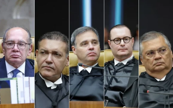 Cinco ministros do STF aparecem como sócios de 11 empresas